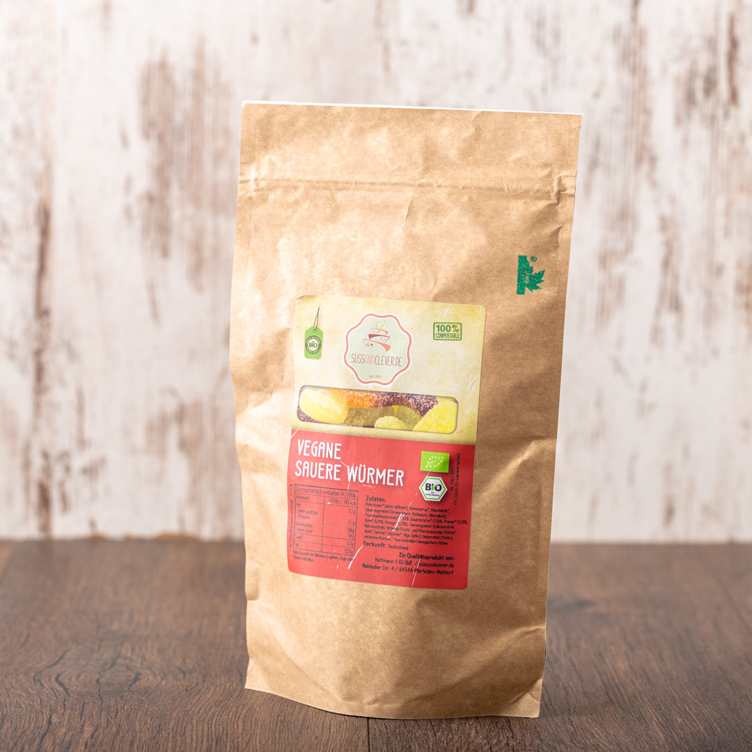 Bio saure Fruchtwürmer | vegan & extra sauer