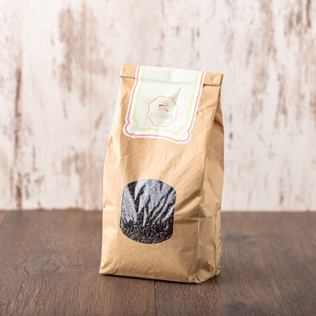 Bio Langkornreis | schwarz | vollkorn