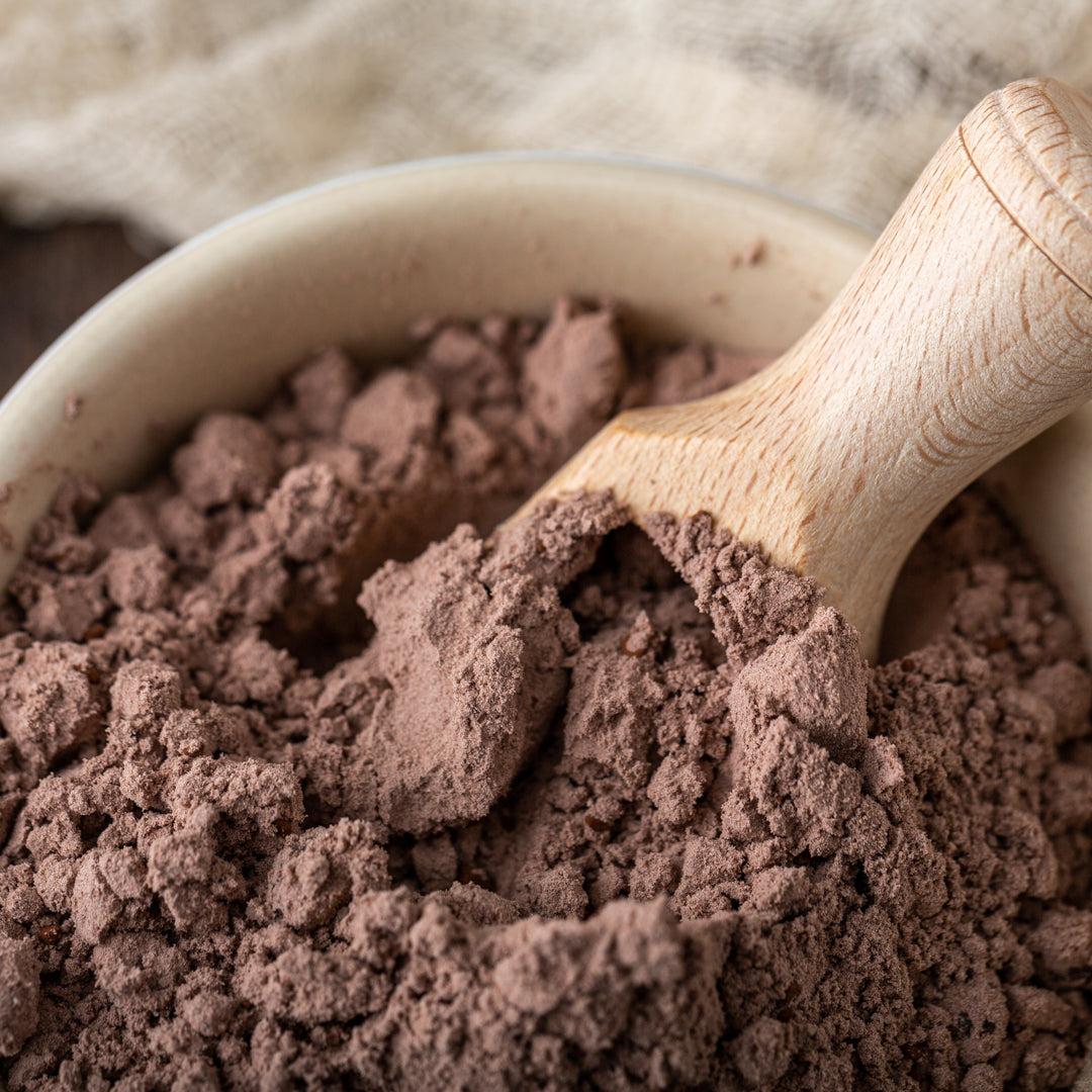 Bio Pudding-Pulver | Schokolade | mit Schoko-Stückchen | vegan