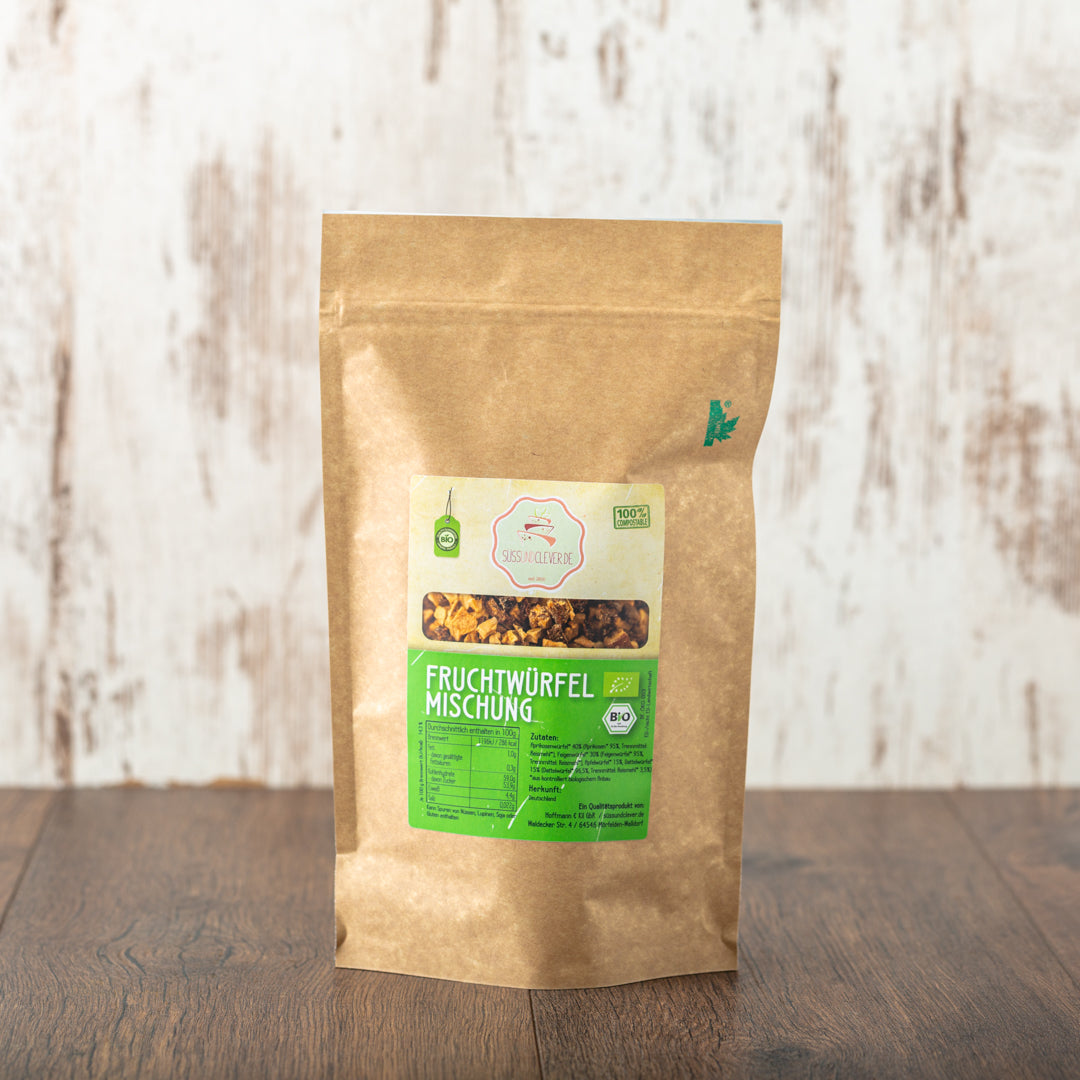 Bio Fruchtwürfel-Mischung | Trockenfrüchte