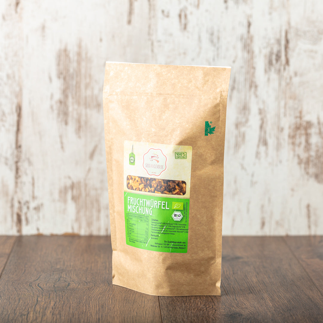 Bio Fruchtwürfel-Mischung | Trockenfrüchte