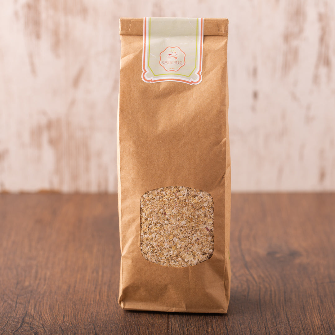 Bio Quinoa Porridge Beeren &amp; Erdmandel | zuckerfrei - mit Dattelsüße