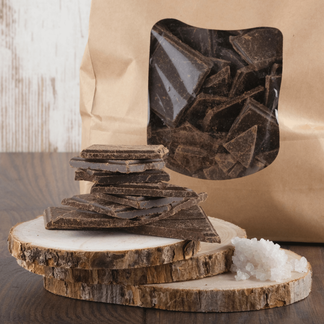Bio Schokolade | 75% Kakao | mit Fleur de Sel & Kokosblütenzucker | vegan