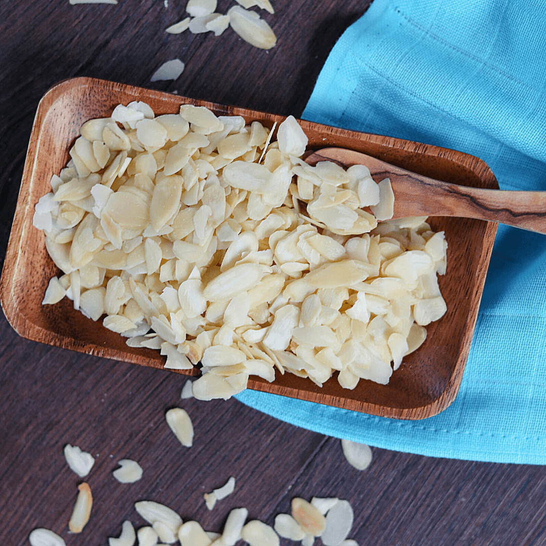 Bio Mandeln | blanchiert & gehobelt | Mandelblättchen