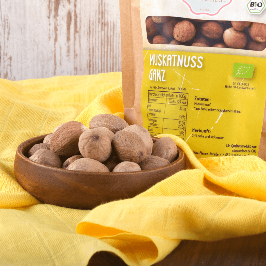 Bio Muskatnuss | ganz