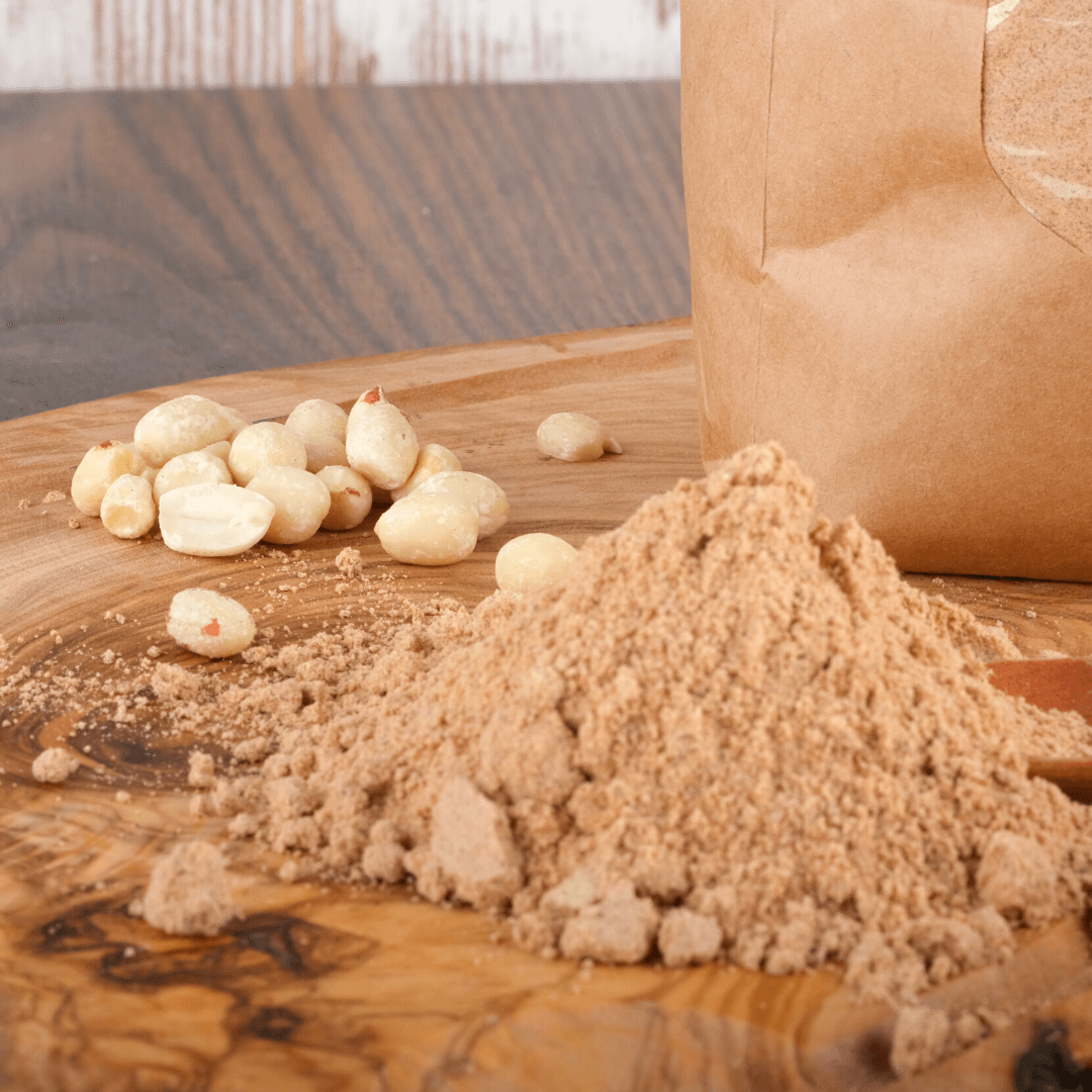 Bio Erdnusskernmehl | teilentölt | Rohkost | Erdnuss-Protein