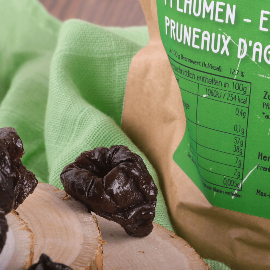 Bio Pflaumen | entsteint | Pruneaux d'Agen | Premium Qualität