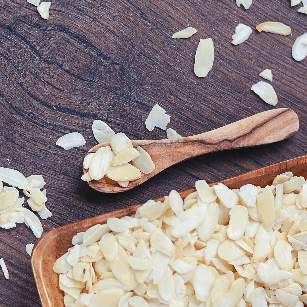 Bio Mandeln | blanchiert & gehobelt | Mandelblättchen