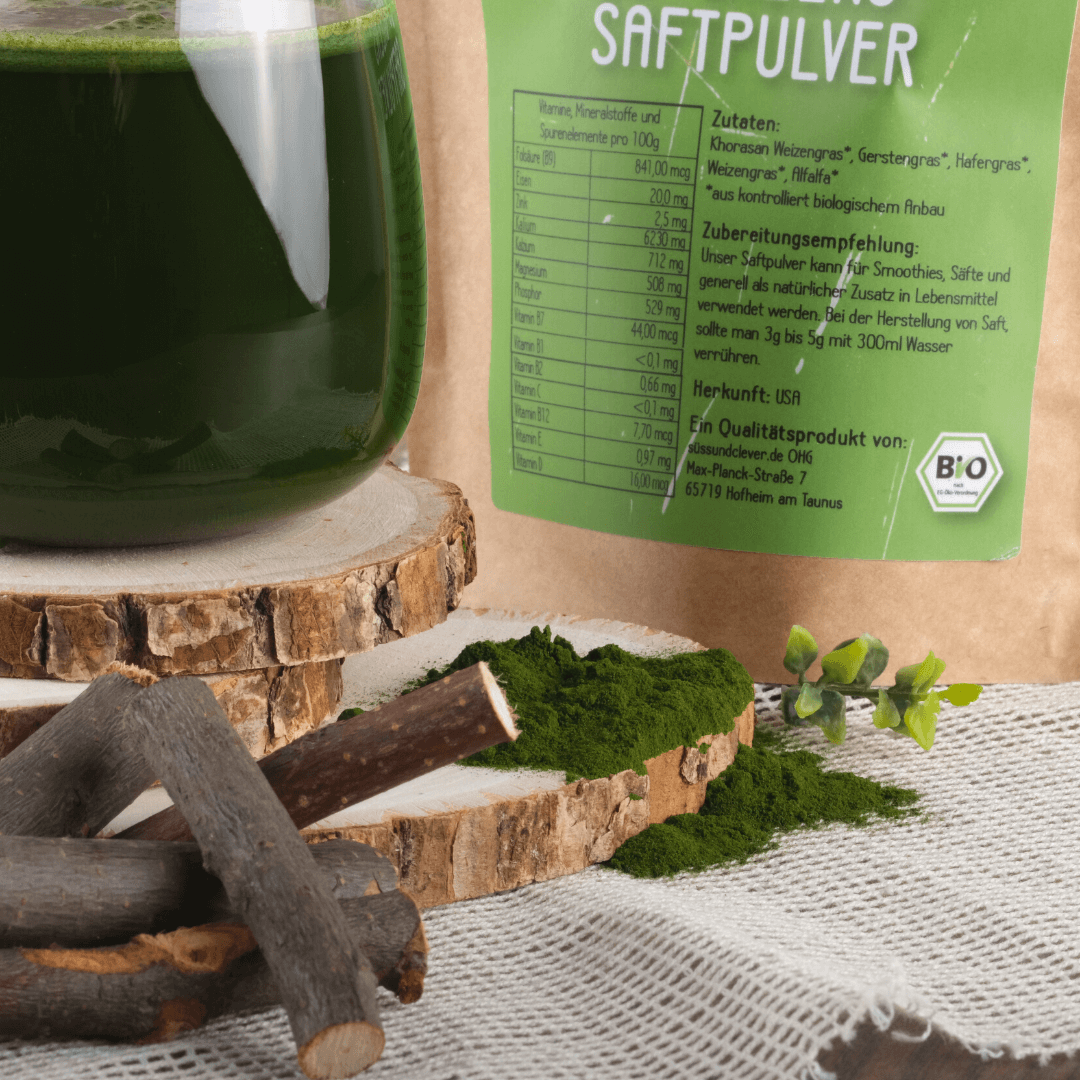 Bio "5-Greens" Saftpulver | Rohkost