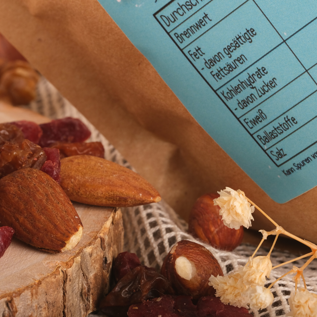 Bio Studentenfutter | Walnuss-Cranberry | Nuss- und Fruchtmischung