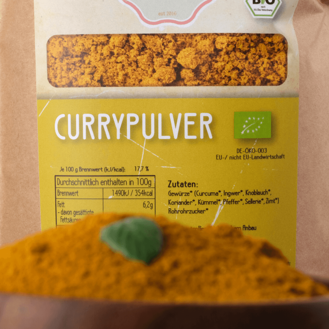 Bio Currypulver | würzig-mittelscharf