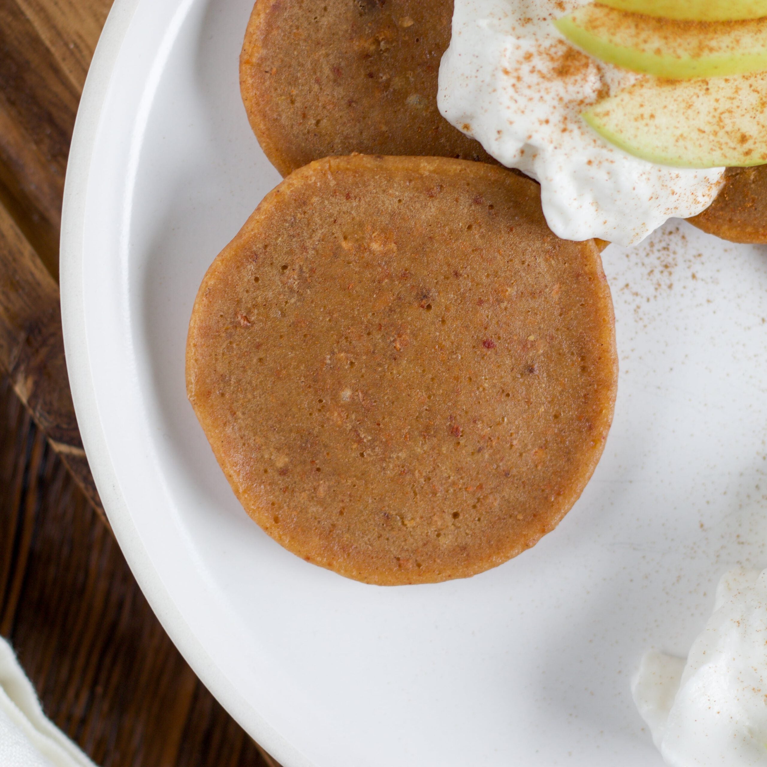 Bio Dinkel-Pancake Mischung | Apfel-Zimt | vegan