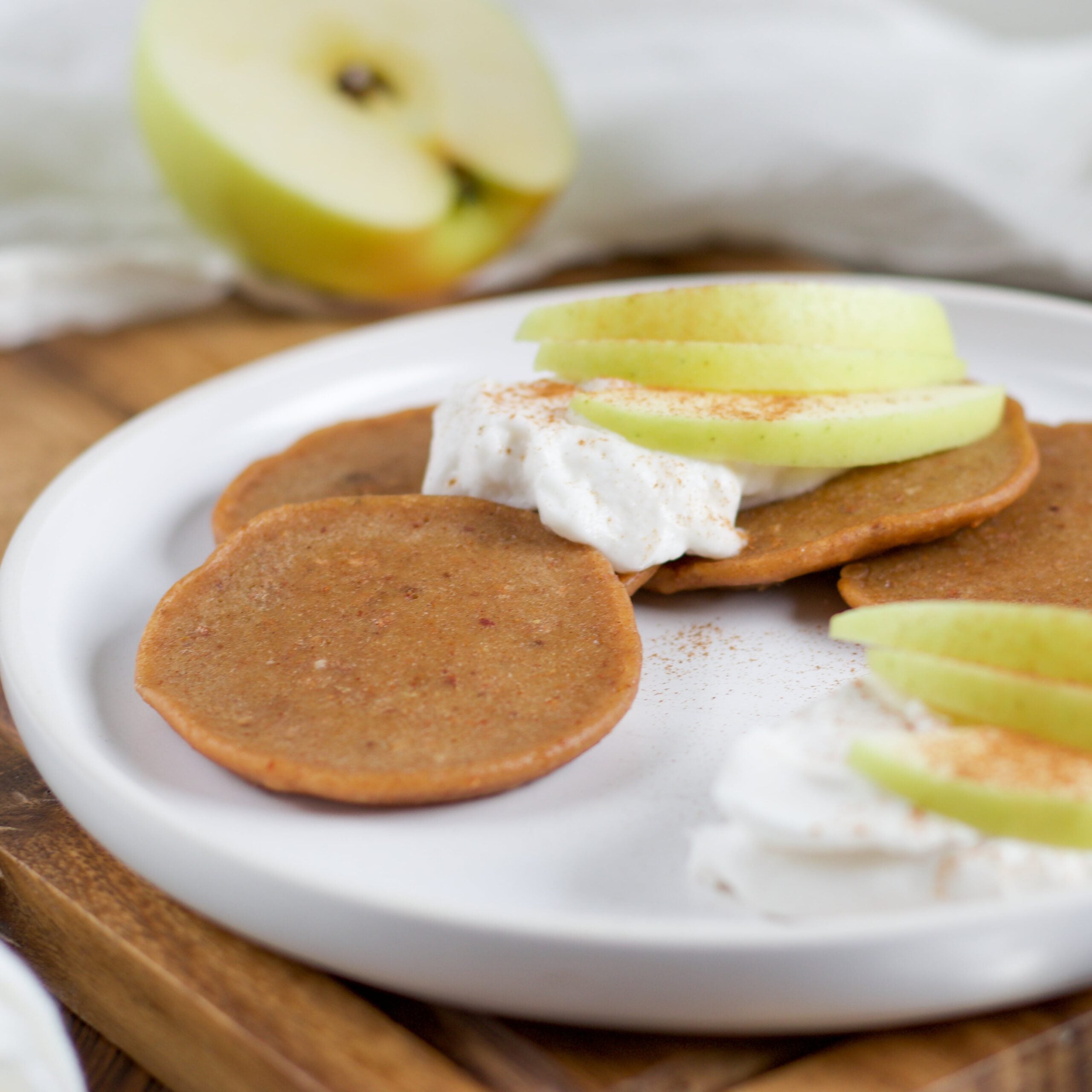 Bio Dinkel-Pancake Mischung | Apfel-Zimt | vegan