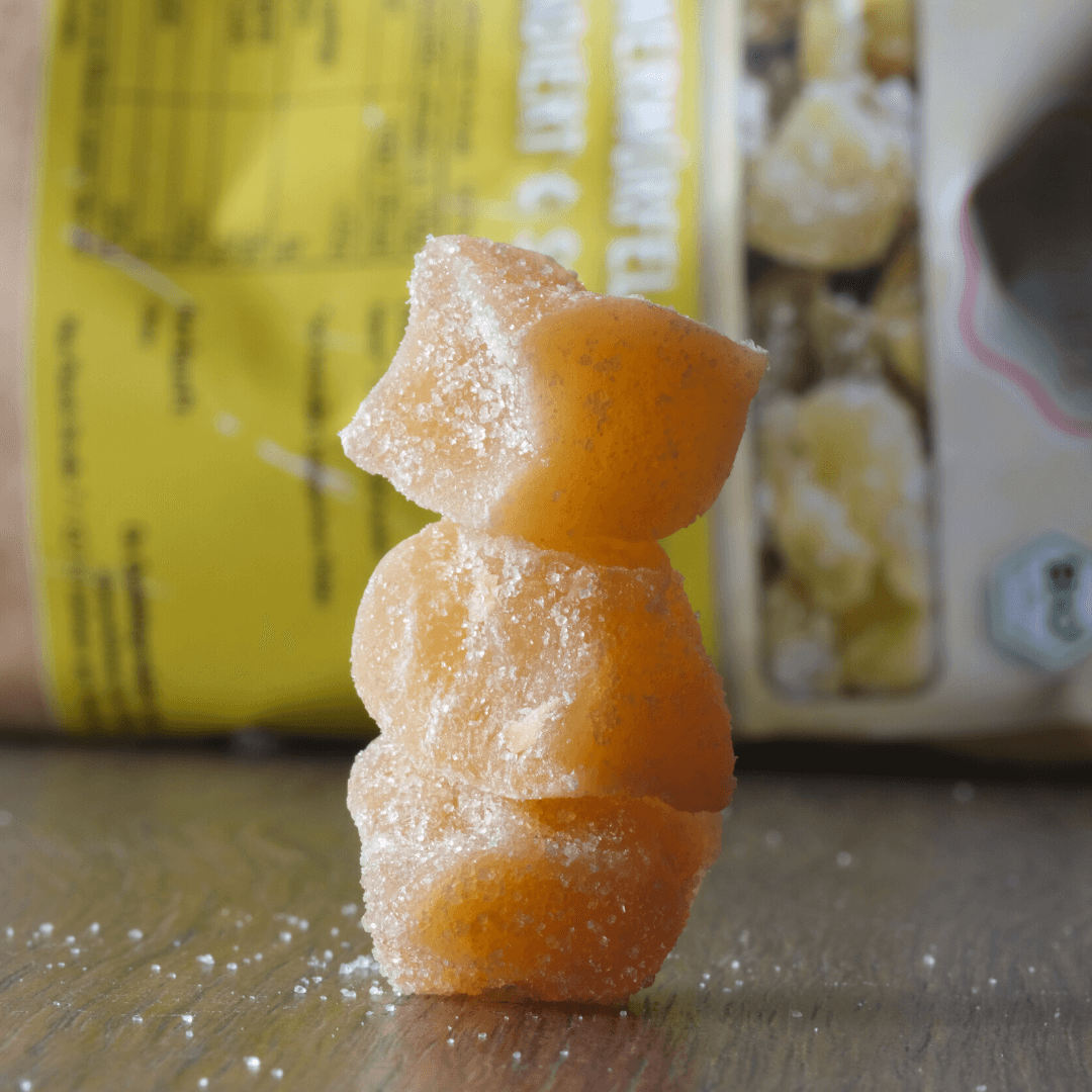 Bio Ingwerwürfel | kandiert & scharf | mit Rohrohrzucker