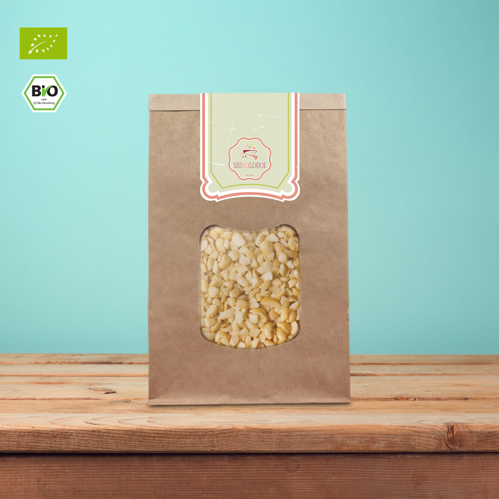 Bio Macadamiabruch | Macadamiastücke | Macadamiakerne | Style 6