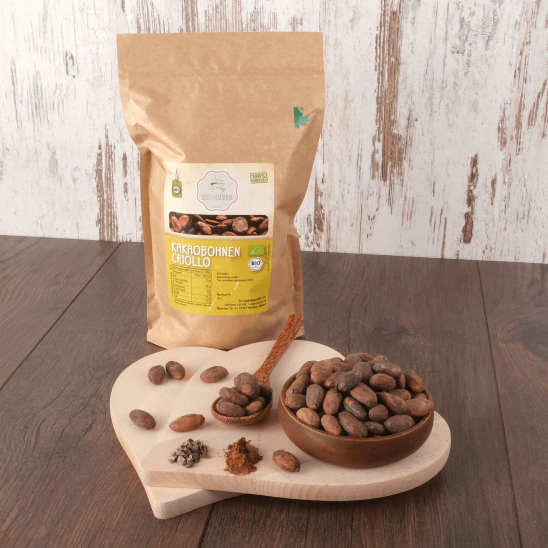 Bio Kakaobohnen | Sorte: Criollo | Rohkost