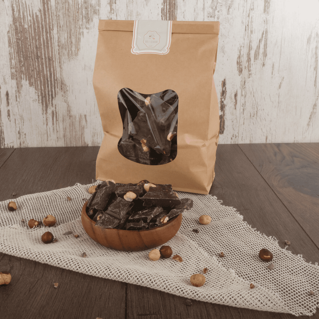 Bio Schokolade | dunkle Haselnuss | vegan