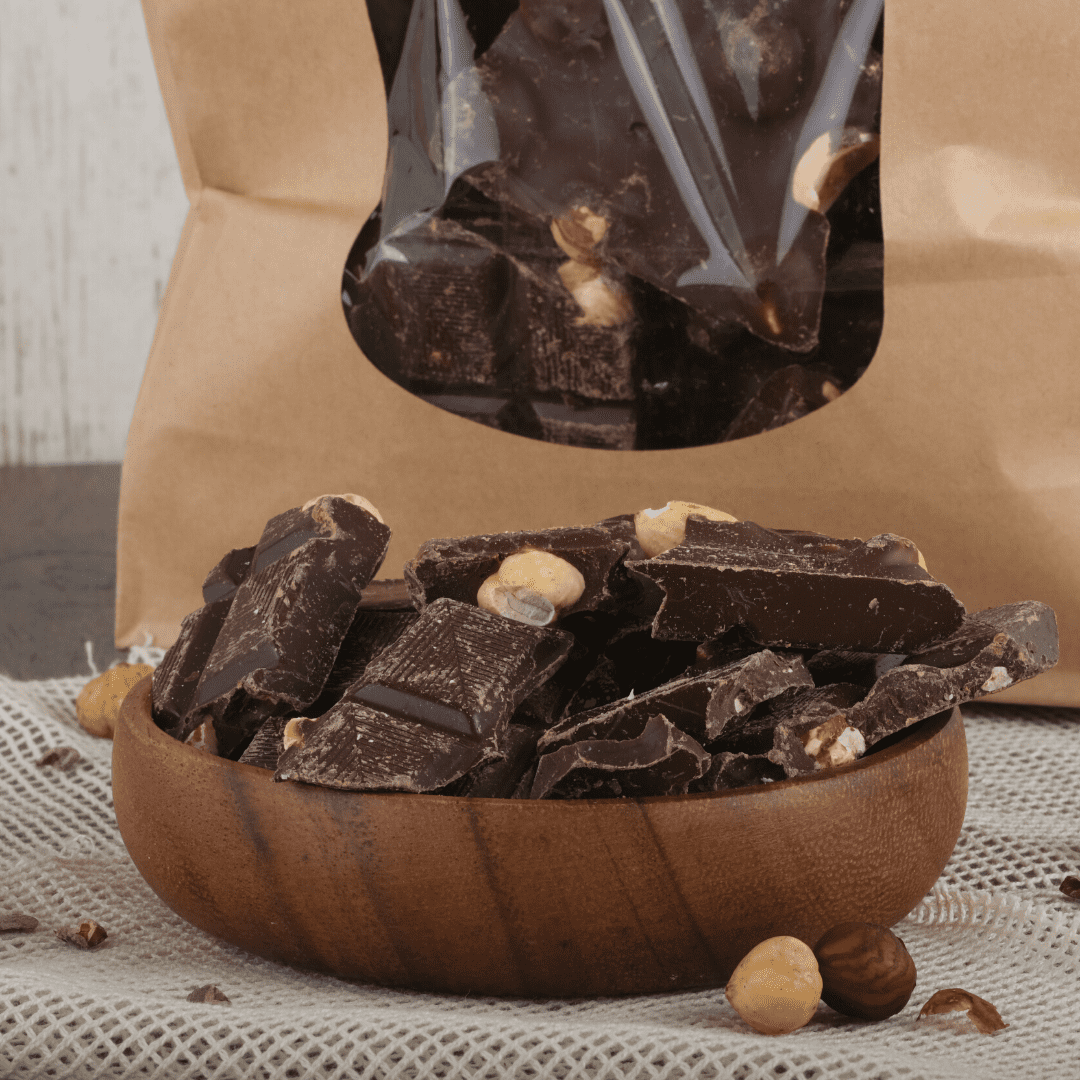 Bio Schokolade | dunkle Haselnuss | vegan