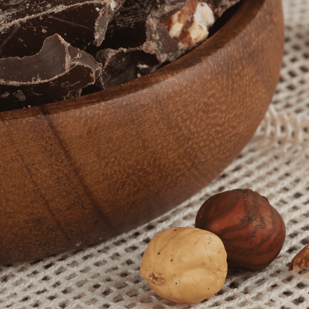 Bio Schokolade | dunkle Haselnuss | vegan