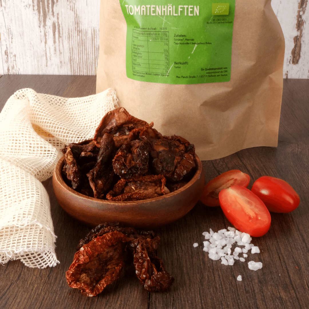Bio Tomatenhälften | sonnengetrocknet | Rohkost
