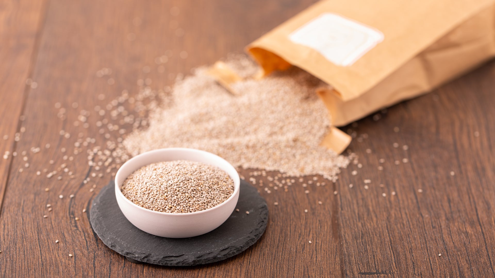 Chia-Samen haben Power und stärken Gesundheit und Wohlbefinden