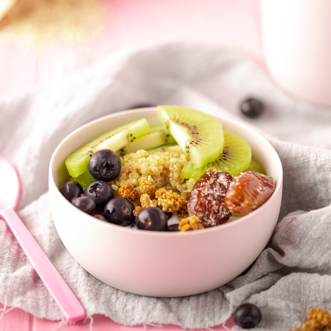 Vanille Quinoa-Porridge | Glutenfrei | Starte fit in den Tag!