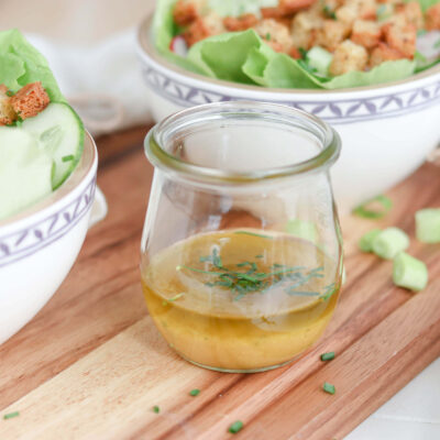 Honig-Senf Dressing | mit Olivenöl