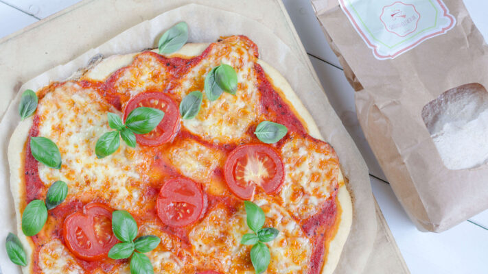 Gesunde Pizza | aus Kamutmehl