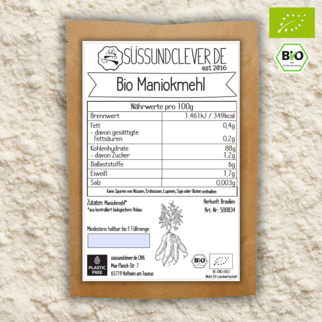 Bio Maniokmehl | Cassavamehl | fein gemahlen | glutenfrei*