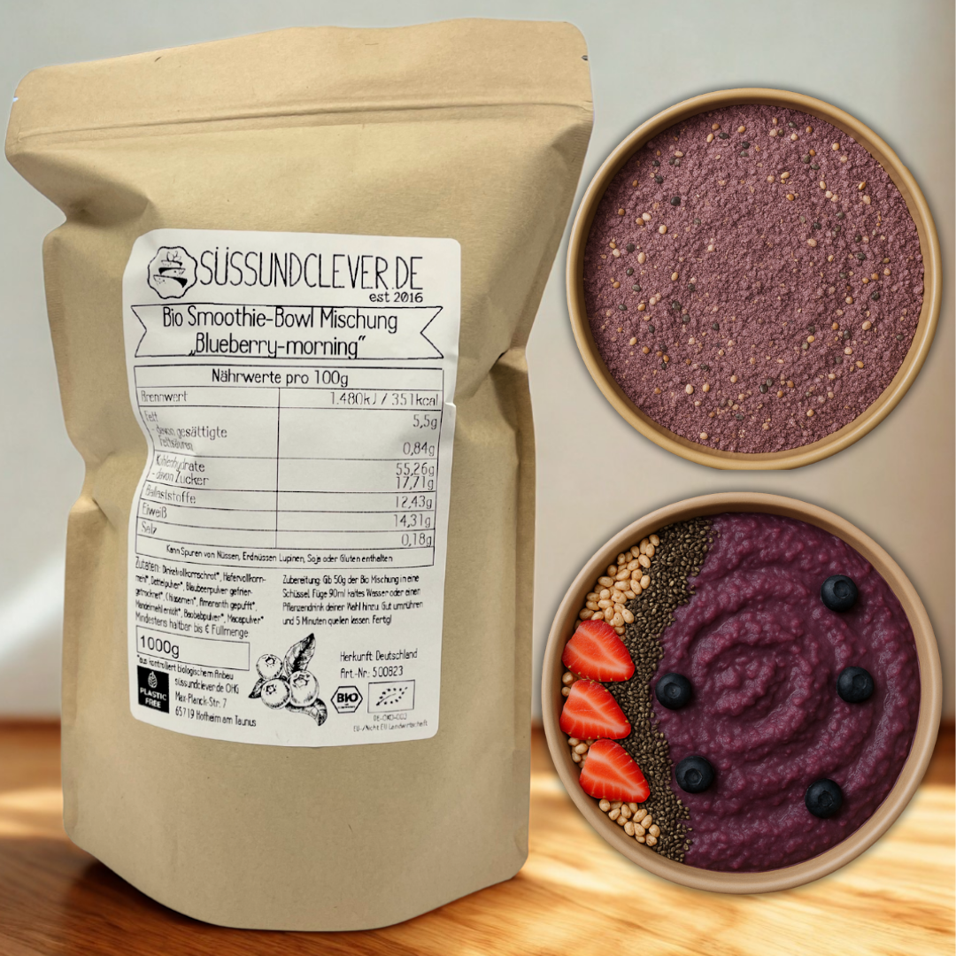Bio Smoothie Bowl | "Blueberry-morning" | Fertigmischung