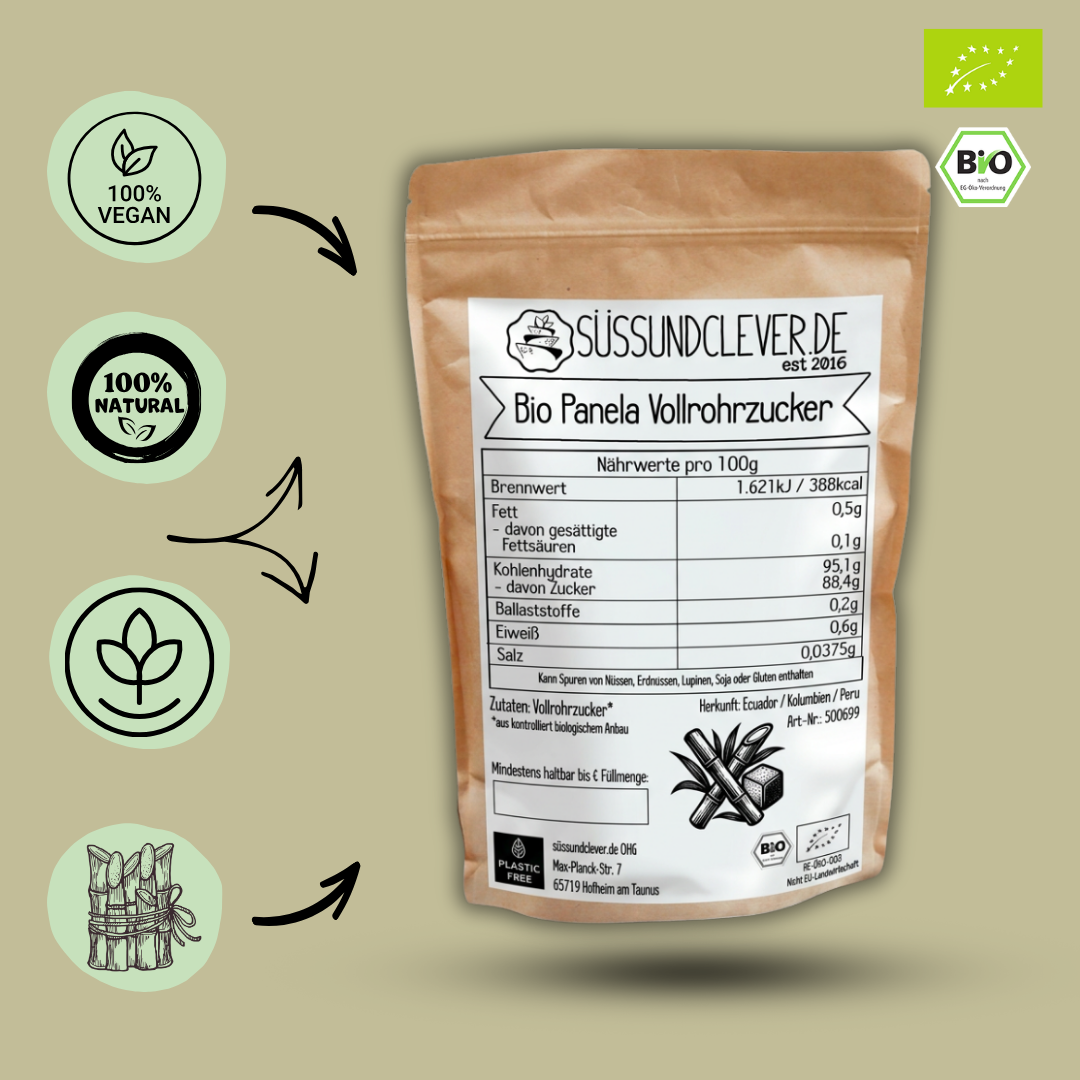 Bio Panela | Vollrohrzucker | fein vermahlen
