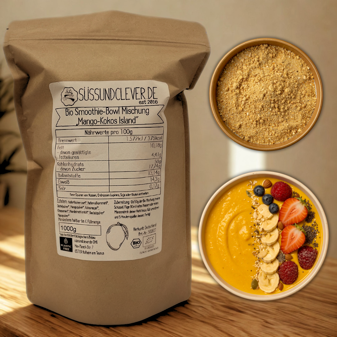 Bio Probierset "Smoothie Bowl Variety-7" | 7 x 100g Smoothie Bowl - Eigenkreationen