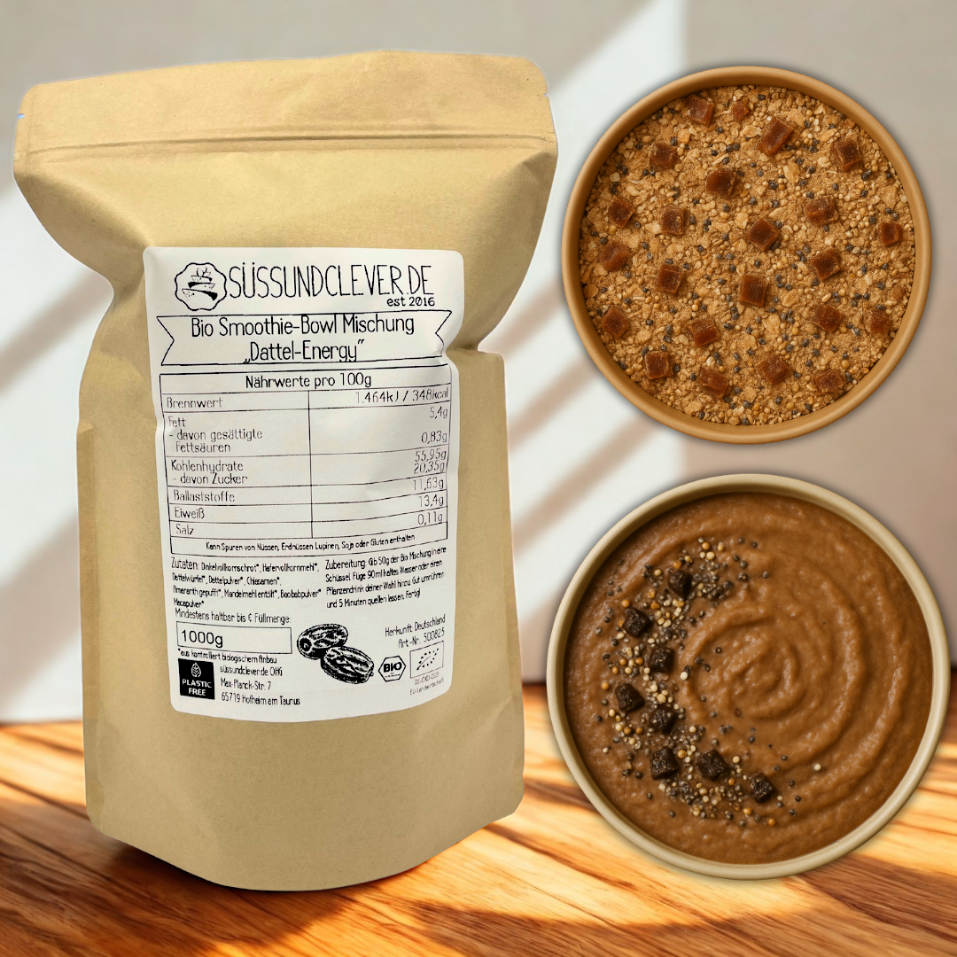 Bio Smoothie Bowl | "Dattel-Energy" | Fertigmischung