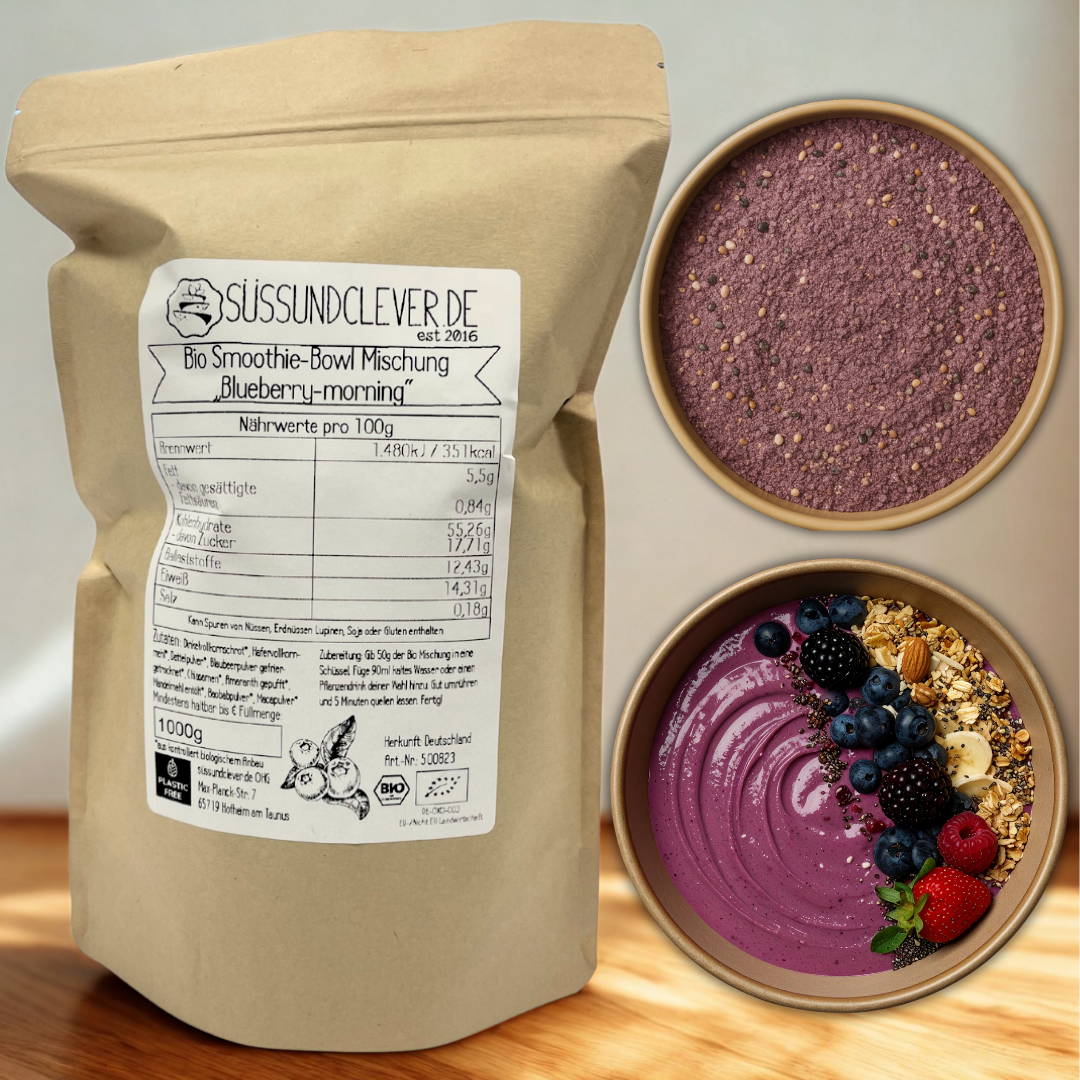 Bio Smoothie Bowl | "Blueberry-morning" | Fertigmischung