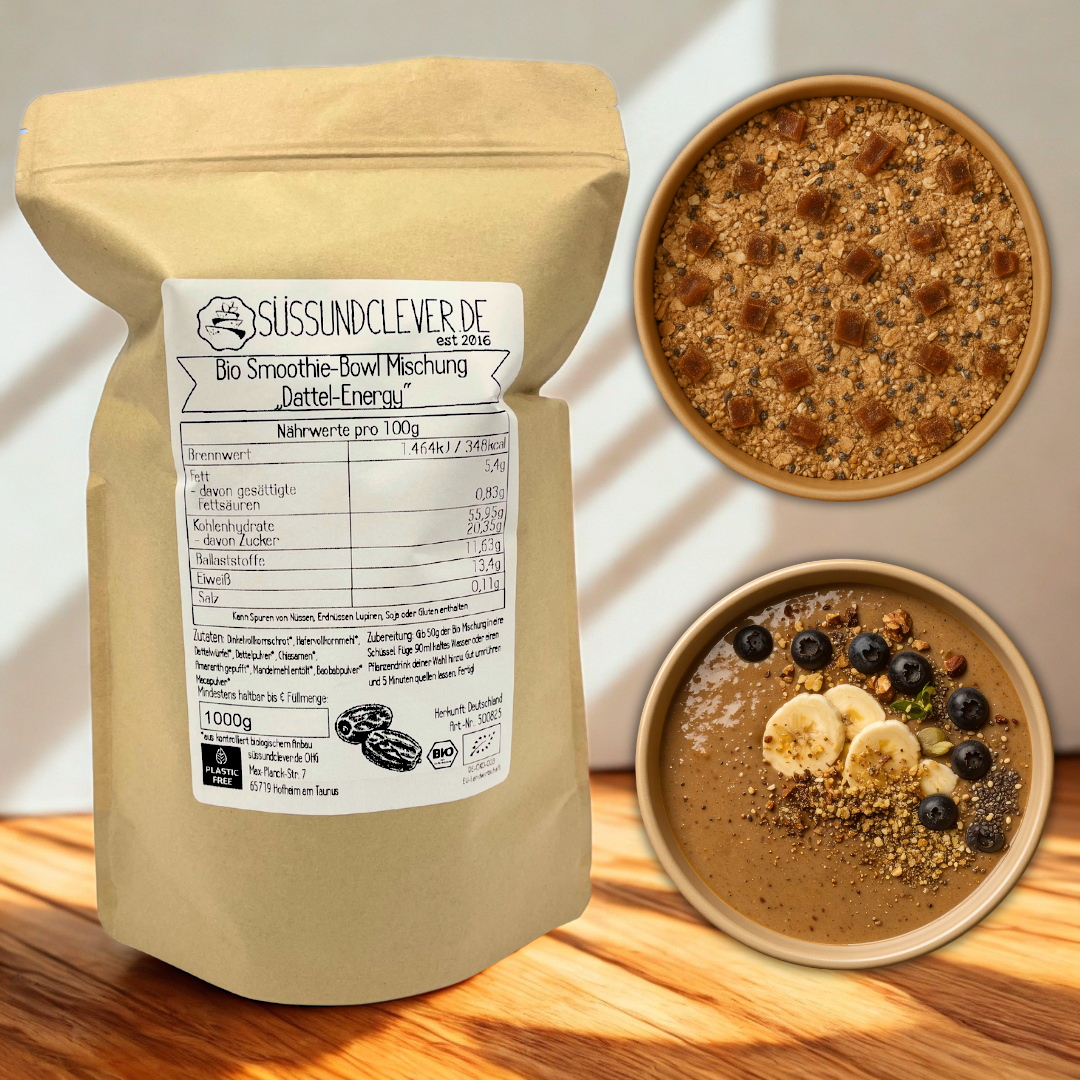 Bio Smoothie Bowl | "Dattel-Energy" | Fertigmischung