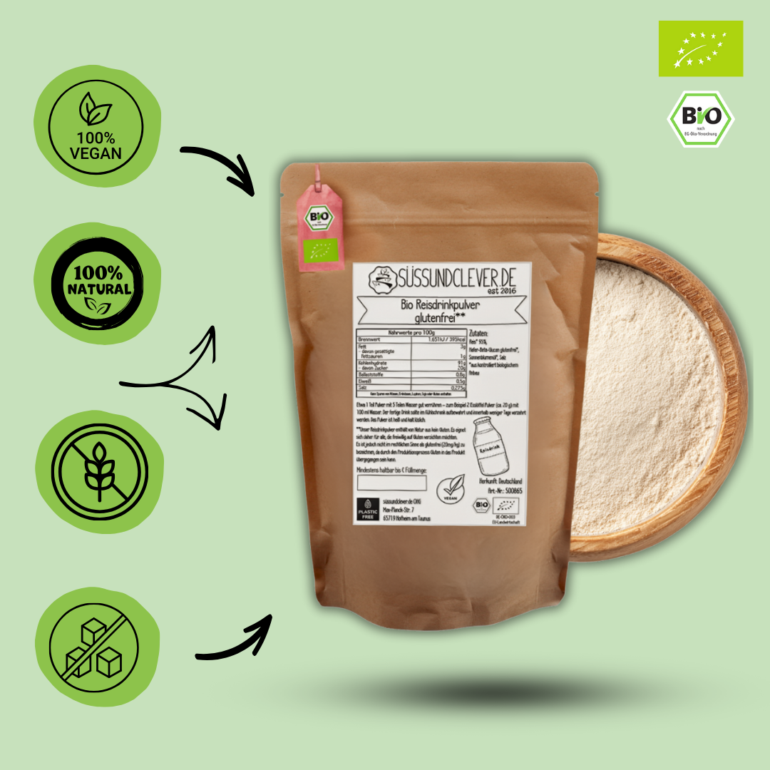 Bio Reisdrinkpulver | glutenfrei*