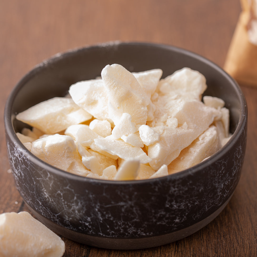 Bio Kakaobutter | Kakaobutterchips | Premium-Qualität | kaltgepresst | ohne Zusätze