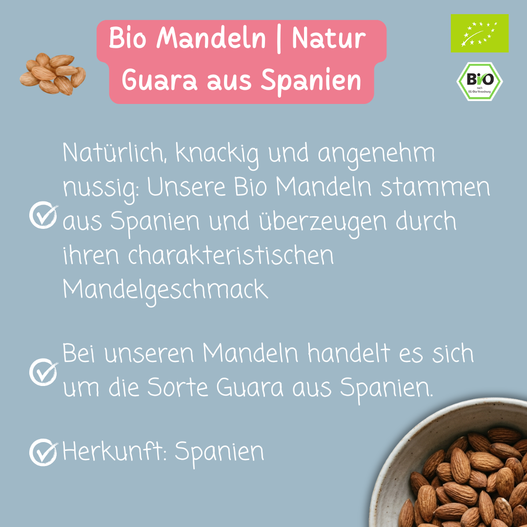 Bio Mandeln | Natur | Guara aus Spanien