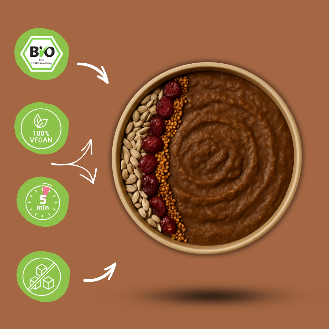 Bio Smoothie Bowl | "Light Chocolate-Boom" | Fertigmischung