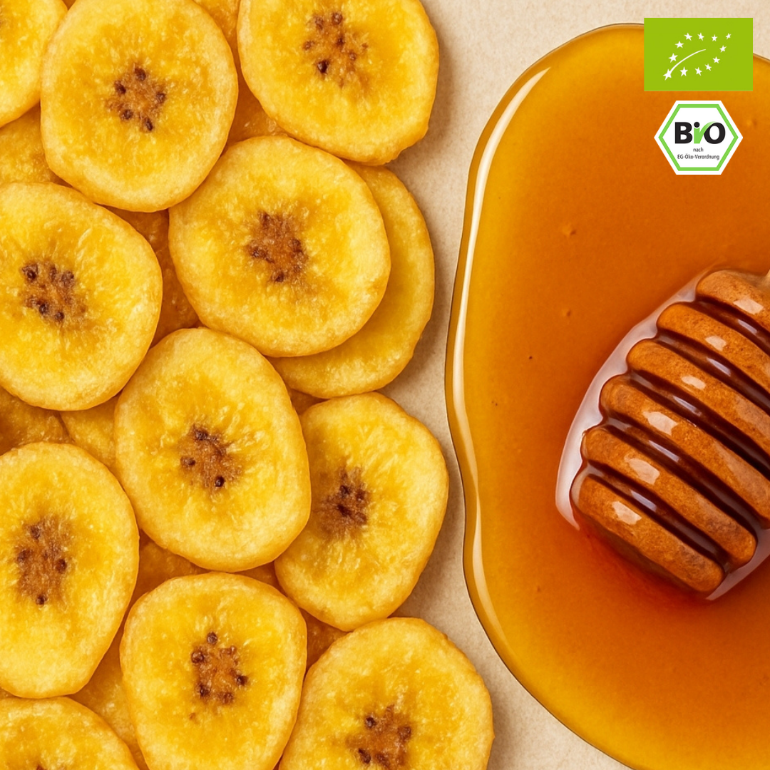 Bio Bananenchips | mit Honig gesüßt | Nur für kurze Zeit!