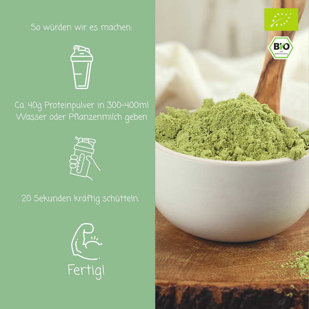 Bio Kürbiskernprotein Pulver | Rohkost | aus Österreich | 65% Protein