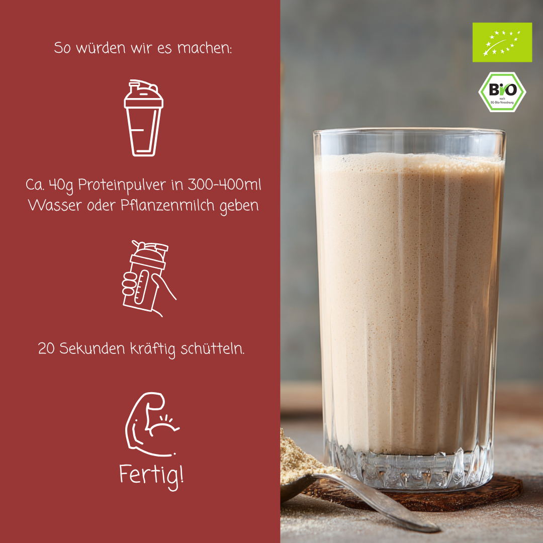 Bio Reisprotein Pulver | 85% Protein