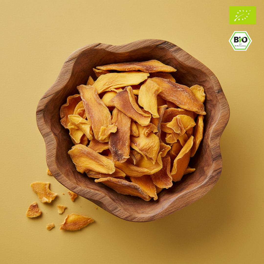 Bio Mangostreifen | Sorte: Amélie | getrocknet | Neue Ernte