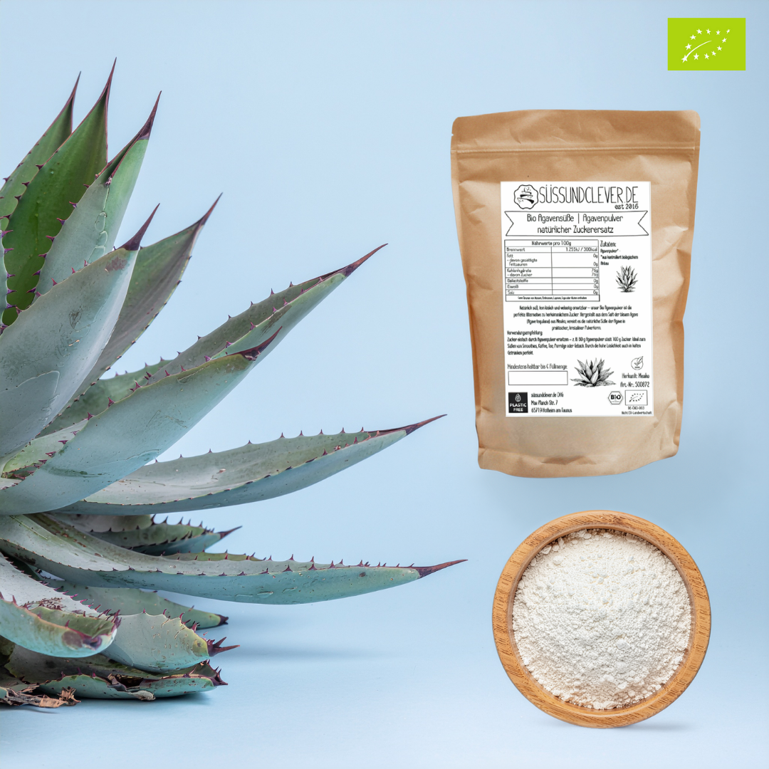 Bio Agavensüße | Agavenpulver | natürlicher Zuckerersatz