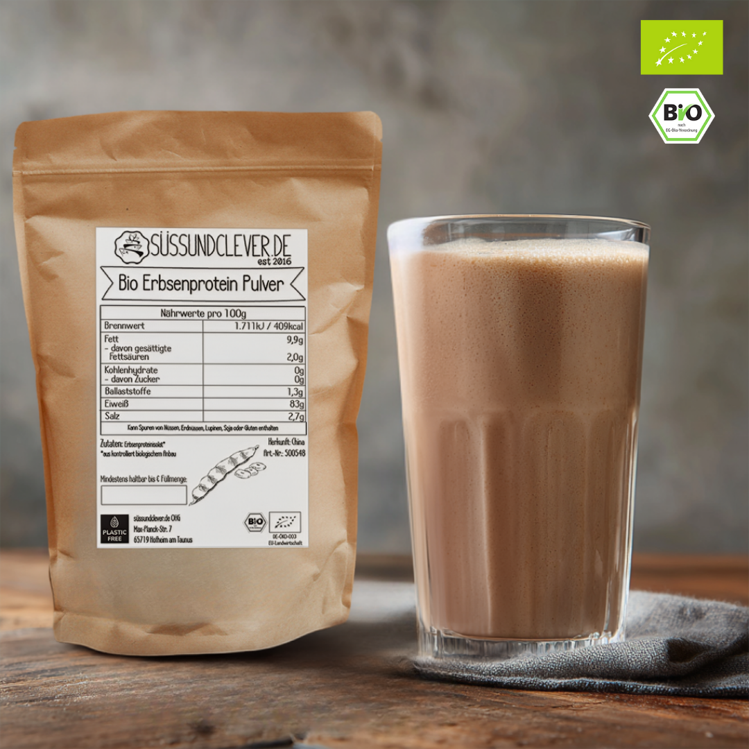 Bio Erbsenprotein Pulver | Isolat | 82% Protein