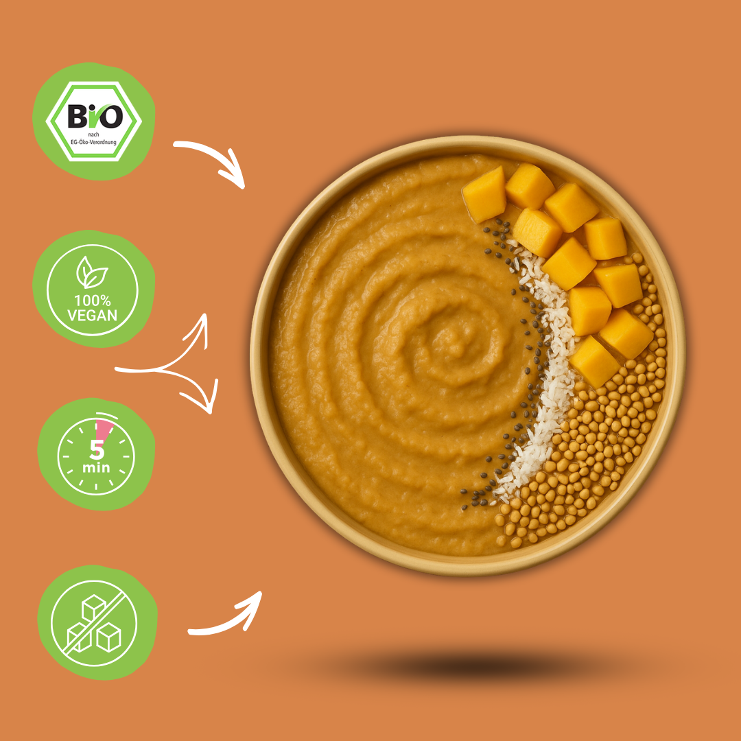 Bio Smoothie Bowl | "Mango-Kokos Island" | Fertigmischung