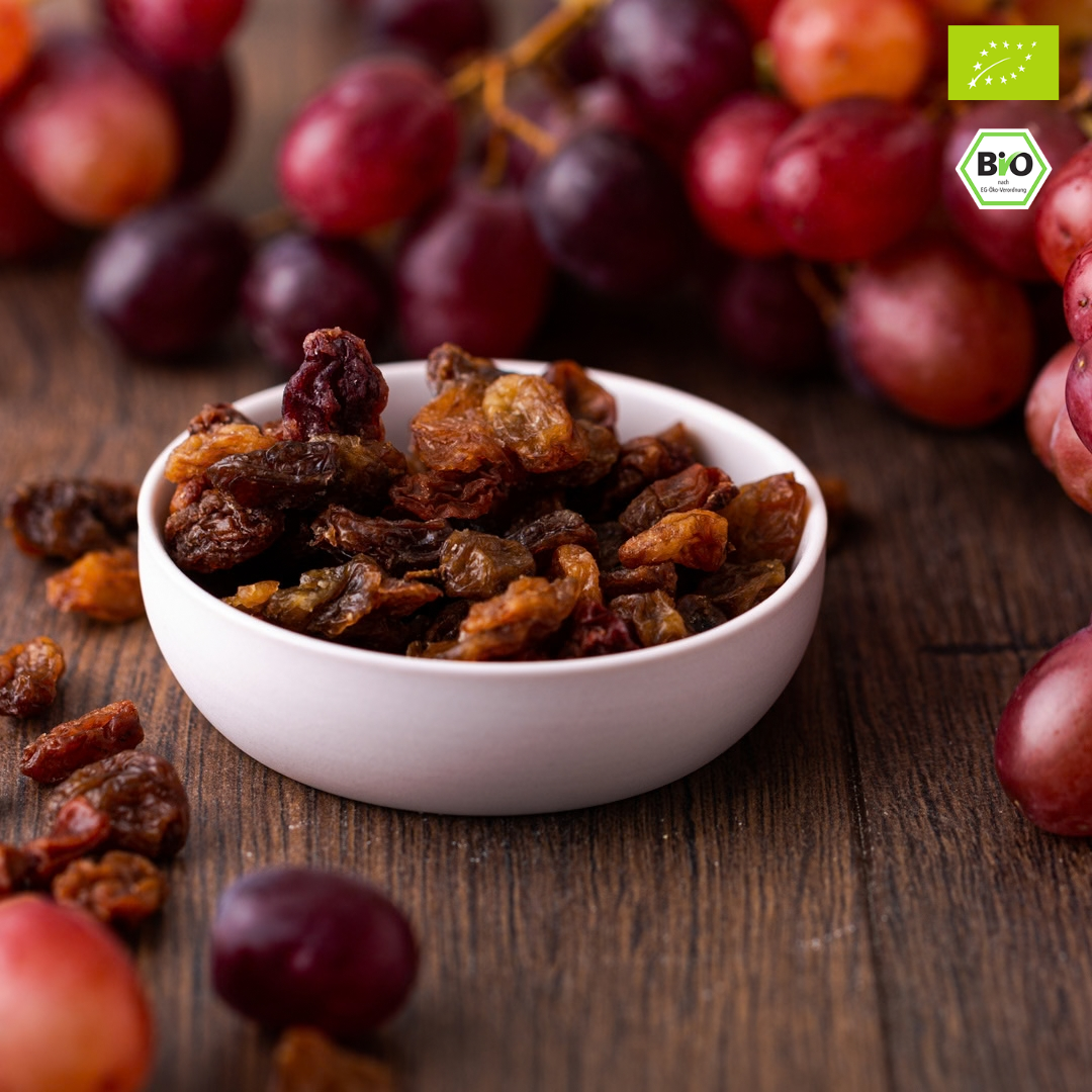 Bio Sultaninen | Rosinen | Sultanas | fruchtig-süß