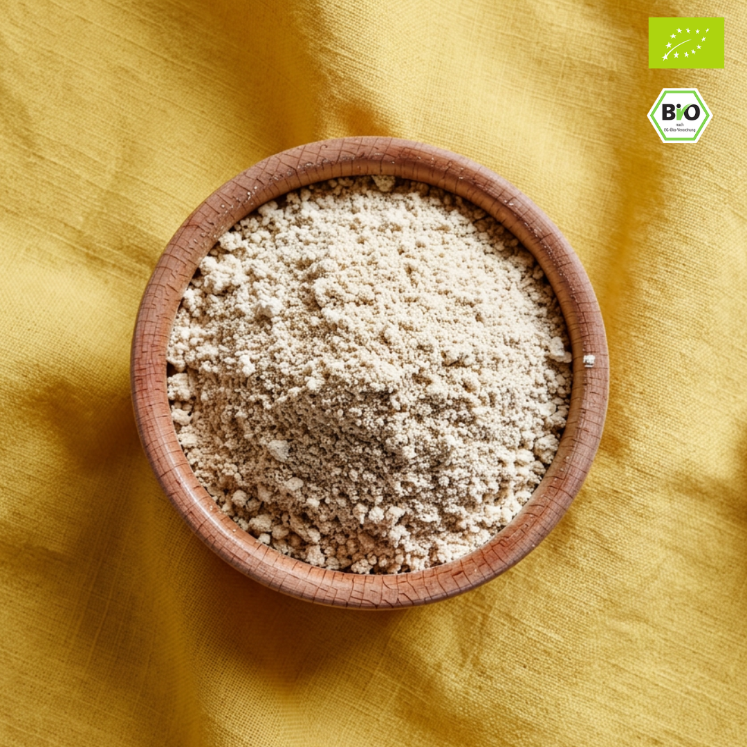 Bio Sonnenblumenkern Proteinpulver – 55 % Protein | roh | natürlicher Sonnenblumenkern-Geschmack