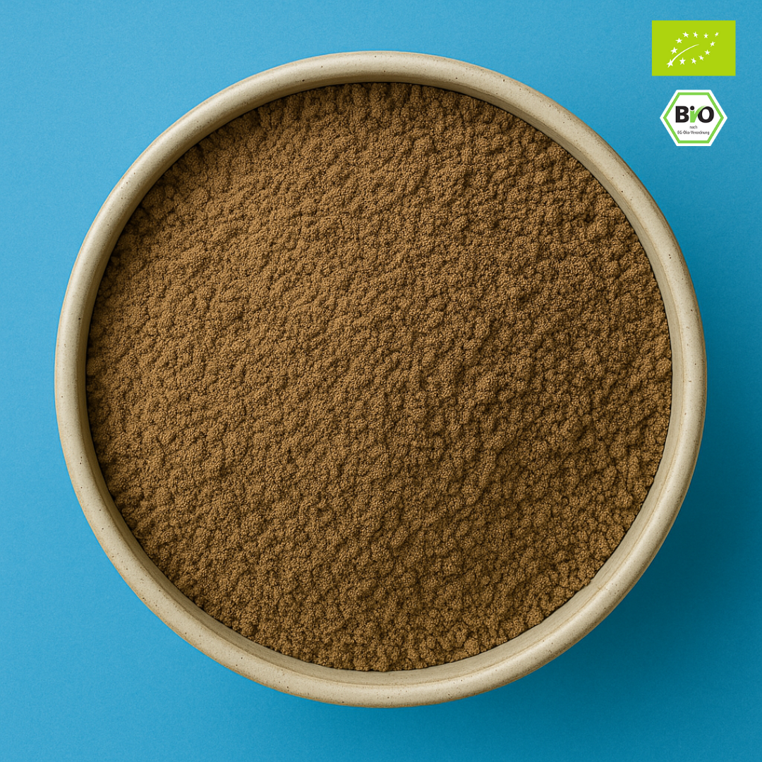 Bio "4-Kraft-SCHOKOLADE" Proteinpulver-Mix | 50% Protein | Hanf-, Kürbiskern-, Sonnenblumen- & Leinprotein | vegan