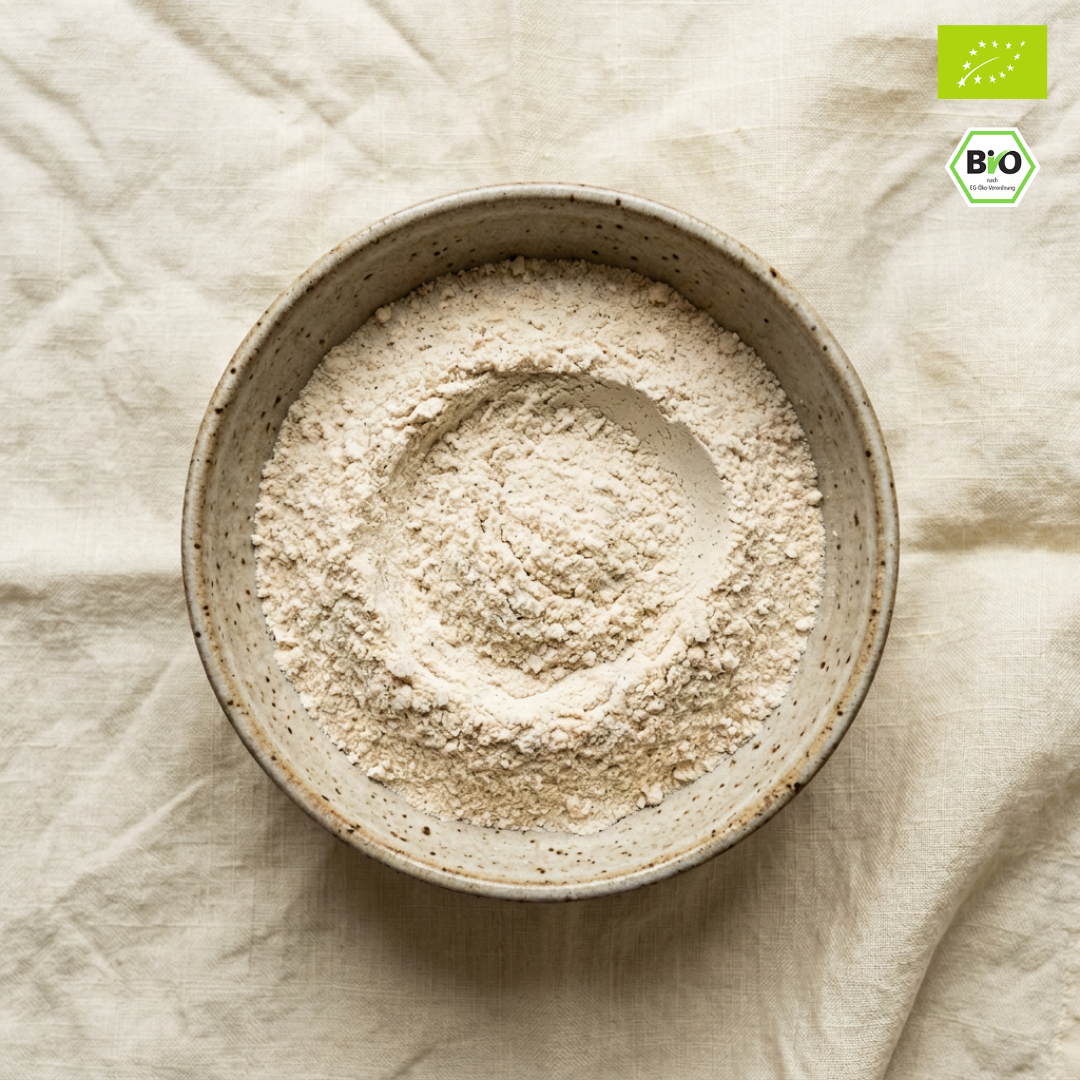 Bio Proteinpulver | "Erythrit-Bourbon Vanille" | Vegan & 55% Protein